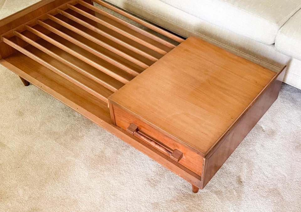 Mesa de centro Mid Century Mod Sherman Bertram of California modelo 430 Foto 4 de 4