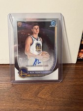 Alex Toohey 2026 Bowman Basketball Auto Golden State BCA-AO