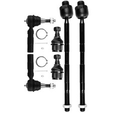 6pcs Fits 2003-2010 Dodge Ram 2500 3500 2wd Front Tie Rod End Steering Parts 6pcs Fits 2003-2010 Dodge Ram 2500 3500 2wd Front Tie Rod End Steering Parts