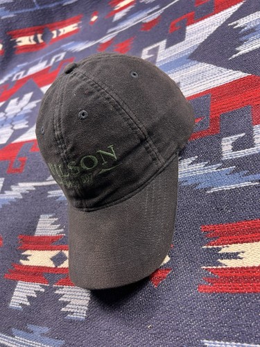 Filson Jackson Fitted Cap Black Green Small Medium 7 - 7 1/2 Flex Fit Stretch - Picture 4 of 14