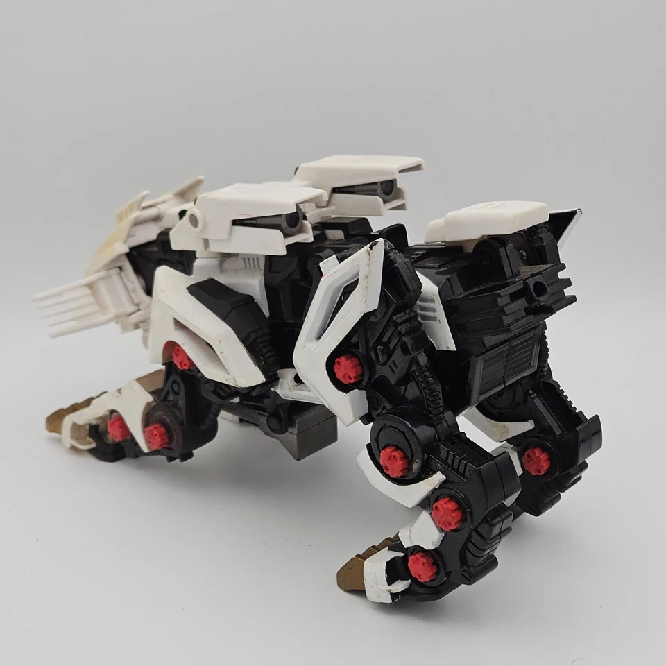 Hasbro Tomy Zoids Liger Zero Electronic White Lion Works 2002 - Faltan piezas Foto 4 de 4
