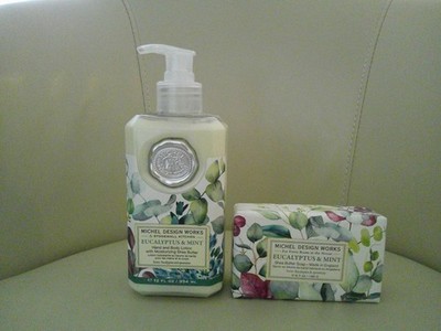 Michel Design Works - Eucalyptus & Mint - Lotion and Bar Soap