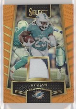 2016 Panini Select Select Swatches Orange Prizm 16/49 Jay Ajayi #40 s7f