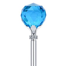 Crystal Scepter Halloween Costume Wand Festival Prop for Wedding Graduation