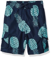 Kanu Surf Boys' Specter Quick Dry UPF 50 Beach Swim Trunk 14-16 Pina Navy