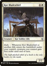 Kor Bladewhirl 34 PLST BFZ MTG List Zendikar Belledin Soldier Ally Rally NM