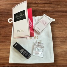 Miss Dior Blooming Dior Gift Set EDT, Essence, Pink Lip Maximizer Bag Samples