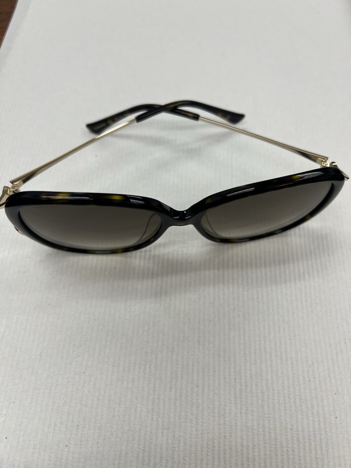 Gucci GG60649SK Havana/Gold Tortoise Shell Brown Gradient Women's Sunglasses thumbnail 2