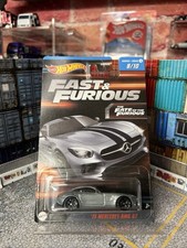 Hot Wheels FAST AND FURIOUS Mercedes AMG GT GREY NEW VHTF BOX SHIPPING