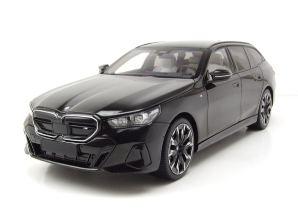 Bmw I5 M60 Touring Kombi 2024 Schwarz Metallic Modellauto 1:18 Minichamps-image