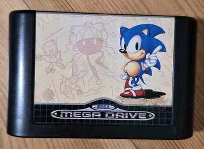 Sonic the Hedgehog - Sega Mega Drive - Mit Anleitung - Sehr Gut  