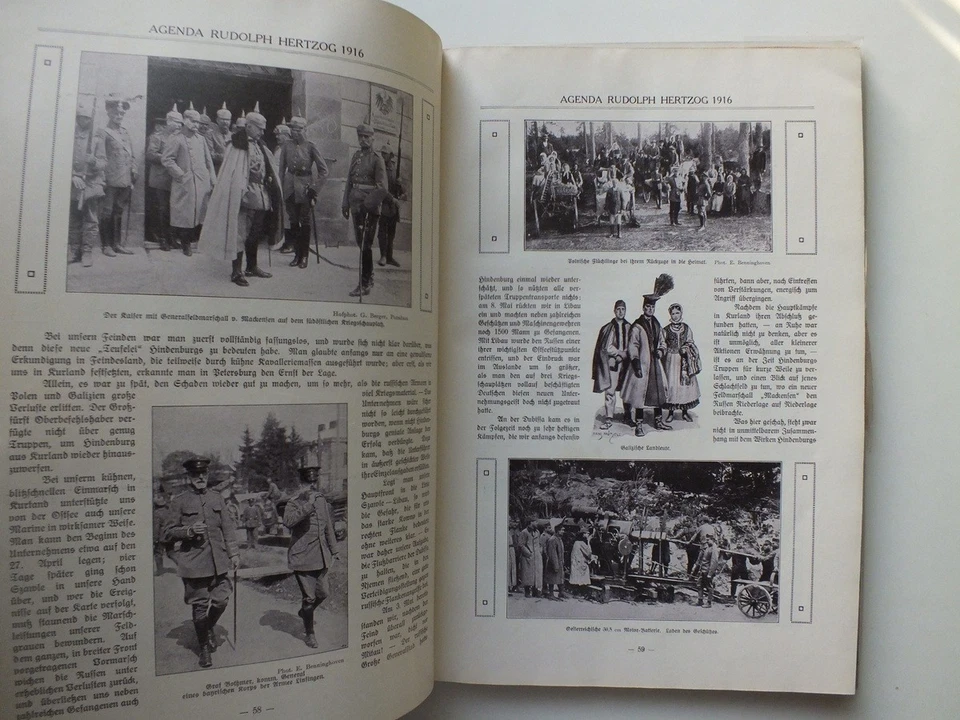 Rudolph Hertzog - Berlin - Agenda 1916 - Image 2 of 4