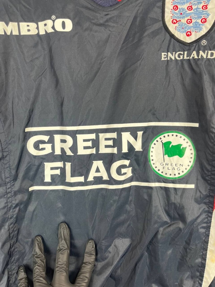 L*R様 UMBRO ENGLAND GREEN FLAG スウェット Vintage Umbro England Green Flag Pullover Winbreaker 90s Football