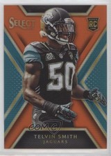 2014 Panini Select Rookies Orange Prizm 7/75 Telvin Smith #149 11y7
