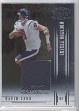 2005 Donruss Gridiron Gear Materials 82/150 David Carr #28 9ap