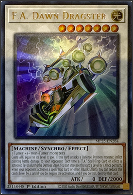 #ad F.A. Dawn Dragster MP25 EN284 Ultra Rare NM M $1.45