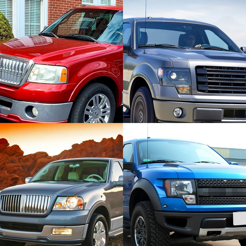 1 par de brazos limpiaparabrisas laterales L+R para Lincoln Mark LT 2006-2008 9L3Z17527A Foto 2 de 4