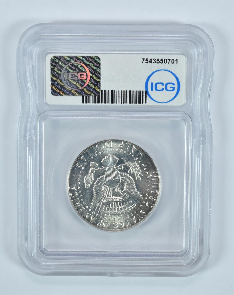 1970-D Kennedy Half Dollar MS66 ICG | eBay