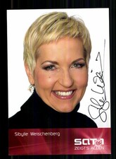 Sibylle Weischenberg SAT 1 Frühstücksfernsehen Autogrammkarte Orig # BC 232875