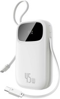 Powerbank 20000Mah 45W Mit USB-C Kabel, Externer Akku FüR Iphone, Ipad, Samsung