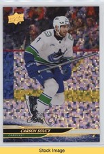 2024-25 Upper Deck Extended Series Speckled Rainbow Foil Carson Soucy READ 1r1g