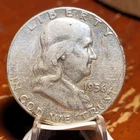 1956 Franklin Half Dollar 90% Silver