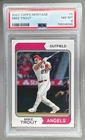 78504048 Mike Trout 2023 Topps Heritage #5 PSA 8