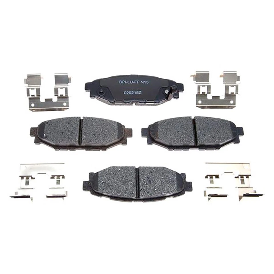 For 2012-2016 Subaru Impreza Front Rear Brake Rotors & Ceramic Brake Pads - Imagem 2 de 4