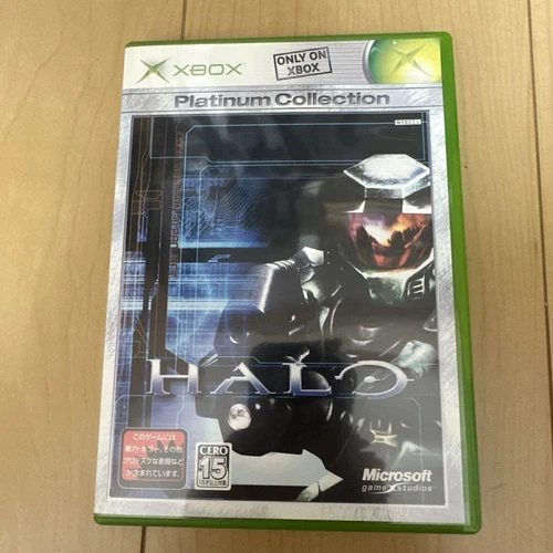 Halo Combat Evolved Original Xbox FPS Game Microsoft K43-00002 w/Case Japan
