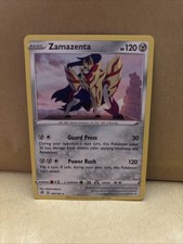 Pokémon TCG Zamazenta Rebel Clash 140/192 Regular Rare Near Mint Condition