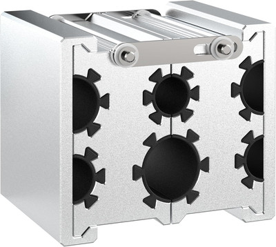 Universal Clamp Collets Barrel with 4 Openings, Constructed from Aircraft Grade 