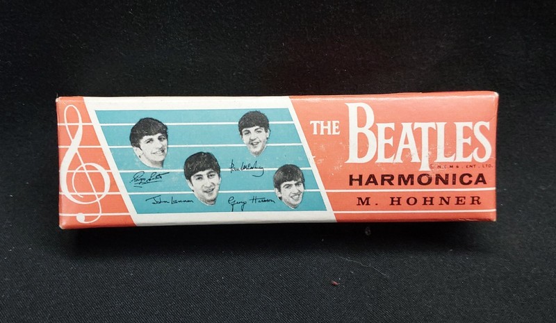 VERY RARE BEATLES ORIGINAL HARMONICA - M. HOHNER – CORRECTED NAMES