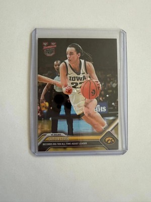 2023-24 BOWMAN U NOW #24 CAITLIN CLARK BECOMES BIG TEN ALL-TIME ASSIST LEADER