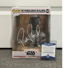 STAR WARS MANDALORIAN FUNKO POP SIGNED BY PEDRO PASCAL #358 BAS COA AUTOGRAPH