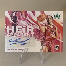 2022-23 Panini Court Kings - Heir Apparent Isaiah Mobley #HA-ICC Jade (AU, RC)
