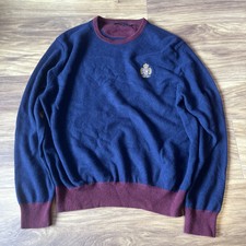 Polo Ralph Lauren Men  s Blue Knit Jumper Size XL