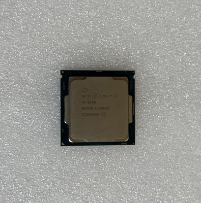 Intel Core i3-8100 Desktop Processor 4 Cores up to 3.6 GHZ