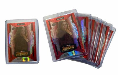 2022 Marvel Allure Red High Series #128 Elizabeth Olsen Wanda Maximoff Scarlet