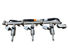 Genuine Ford 3.5L Turbo EcoBoost Fuel Injector Rail Assembly Left & Injector (3)