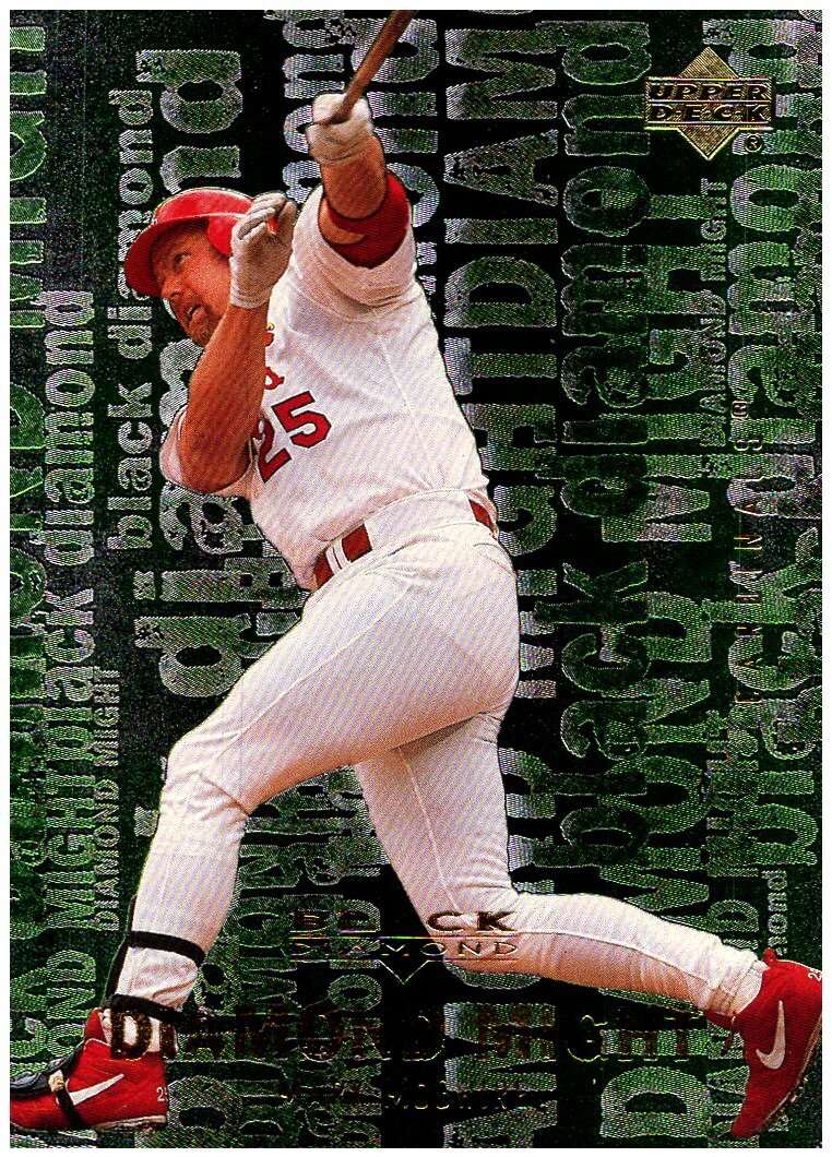 2000 UD Black Diamond Rookie Edition - Diamond Might #M1 Mark McGwire