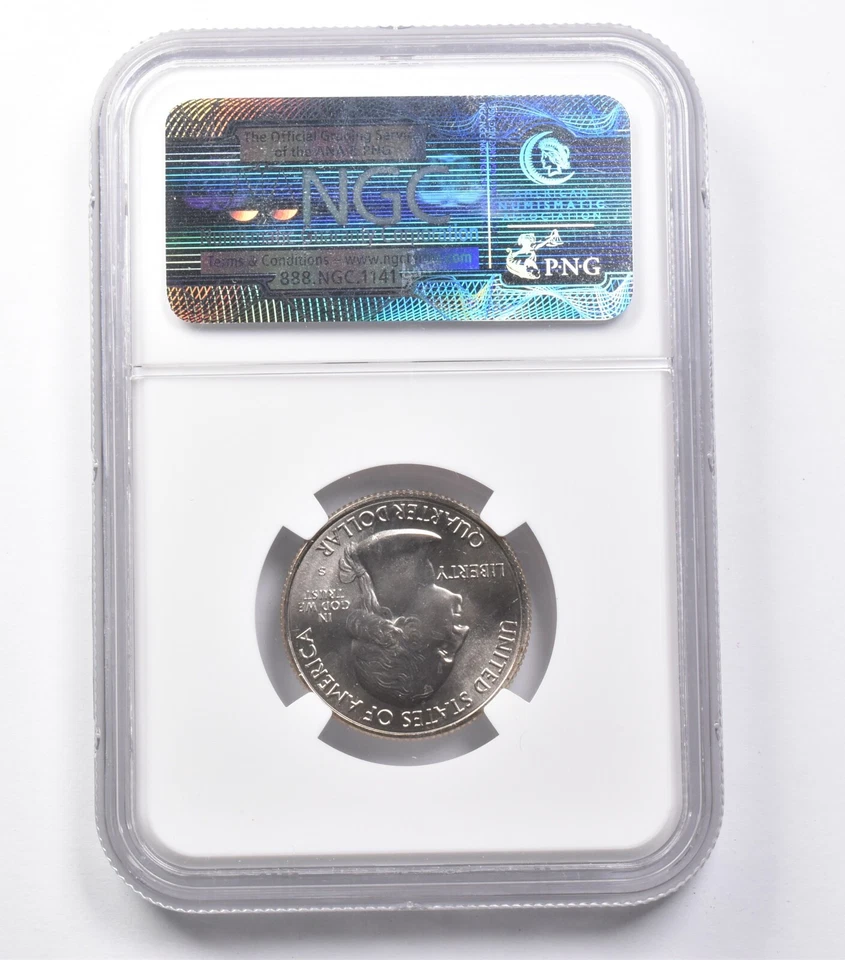 MS67 2012-S Washington Quarter El Yunque NGC *5458 - Image 2 of 3