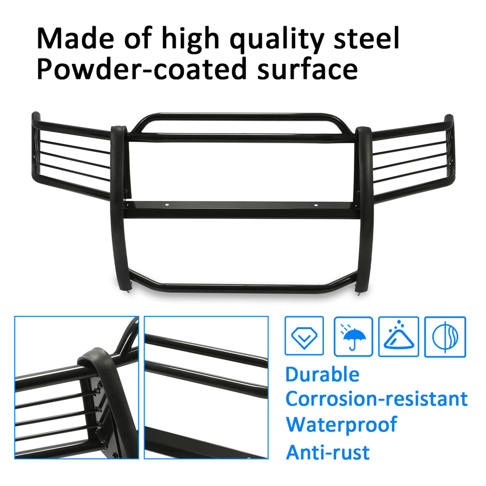 For 2004 2005 2006 Dodge Durango Front Bumper Brush Guard Grill Brush Protection - Image 4 of 4