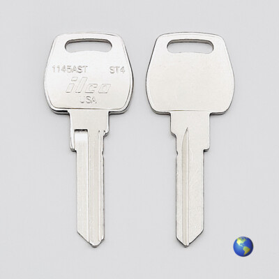 ST4 Key Blanks for Various Kwikset Padlocks by STANLEY (2 Keys)