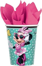 Minnie Mouse Happy Helpers Disney Kids Birthday Party 9 oz. Paper Cups