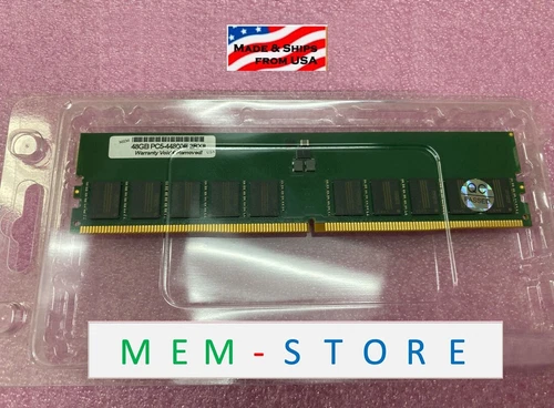 48GB DDR5-5600MHz ECC UDIMM KSM56E46BD8KM-48HM Compatible Replacement Memory