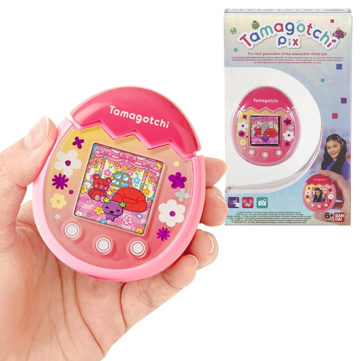 未使用 Tamagotchi ピンク 説明書付き 楽天市場】たまごっち ピンク（電子玩具・キッズ家電｜おもちゃ