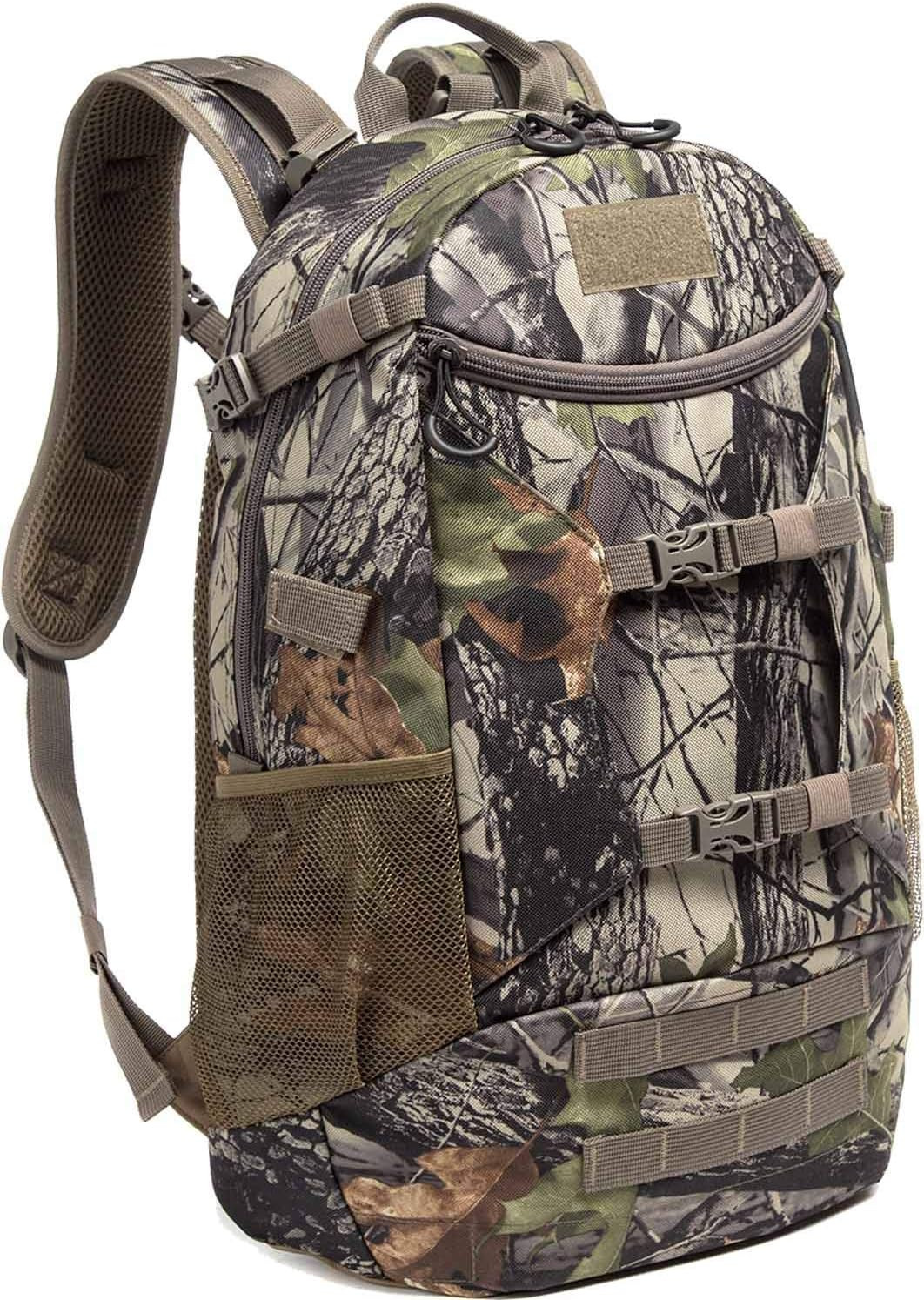 Hunting Backpack Outdoor Daypack Hunting Pack for Men with Rain Cover.