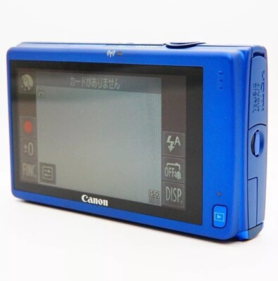 Canon IXY 420F 420 F PowerShot ELPH 320 HS IXUS 240 HS blue bundle