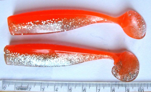 Shaker Lunker City Länge ca. 10cm Inhalt 2 Stück - Bild 4 von 5
