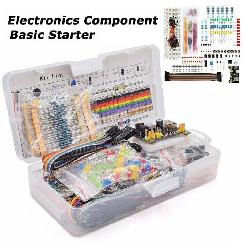 Elektronik Starter Kit f??r Arduino Breadboard - Widerstand - Motor - Kabel - Ko - Bild 4 von 4